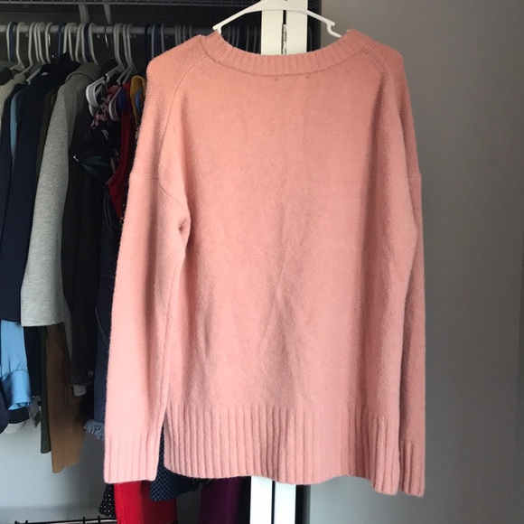 J. Crew Pink Oversized Sweater, NWT - Picture 6 of 7